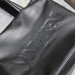 Saint Laurent Tote In Nappa Lambskin Black